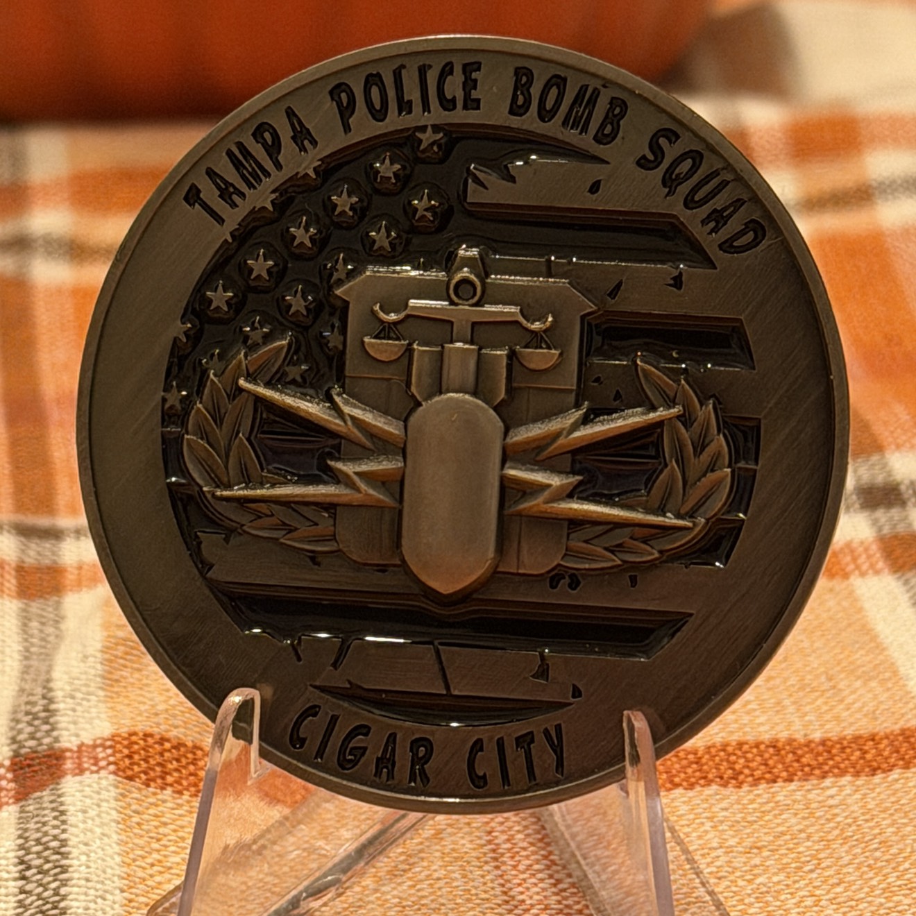 Tampa police bomb Squad cigar city — front