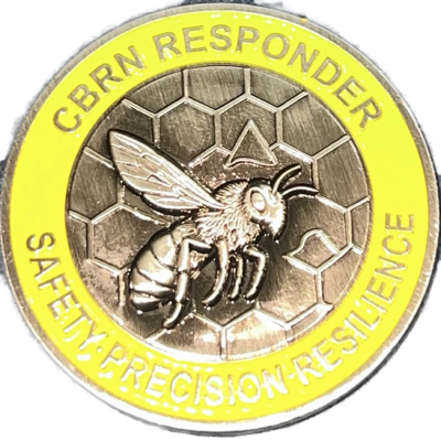 Police Scotland CBRN Responder Challenge Coin