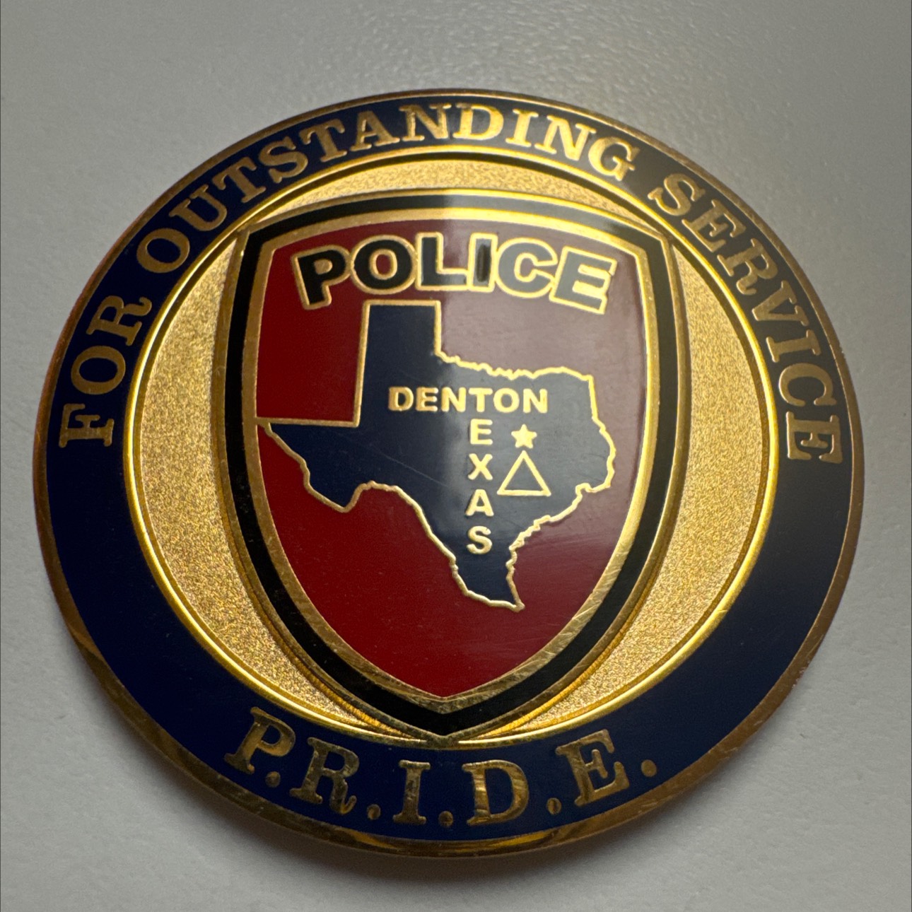 Denton Police Department — back