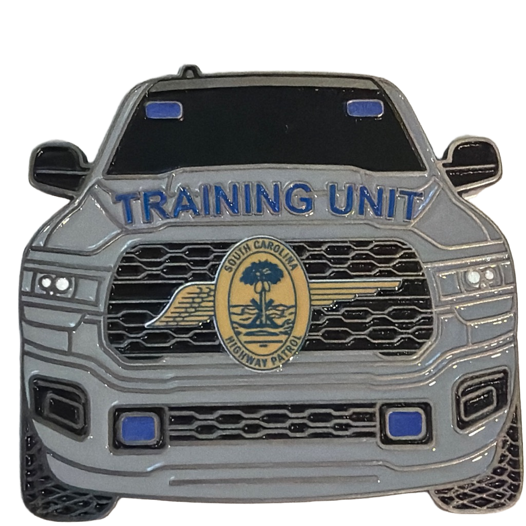 South Carolina Law Enforcement Training Unit Challenge Coin — front
