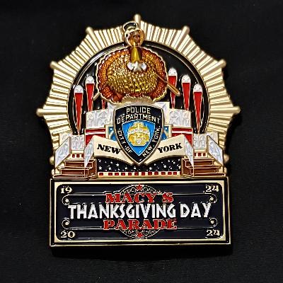 NYPD Macy's Thanksgiving Day Parade Challenge Coins