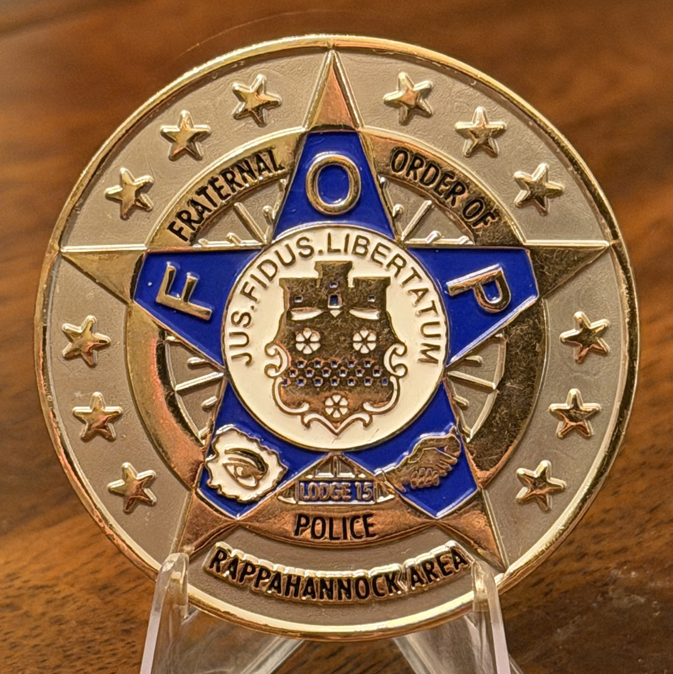 Vỉrginia FOP Lodge 15 — back
