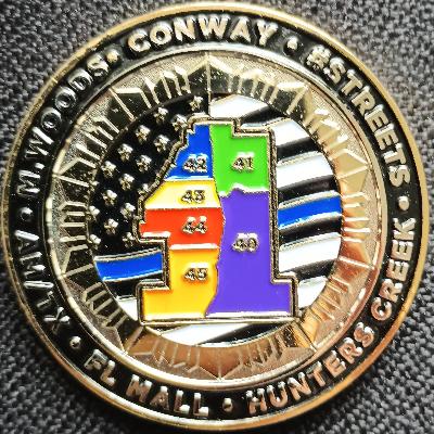 OCSO 5 of 7 coin set (Black Variant)
