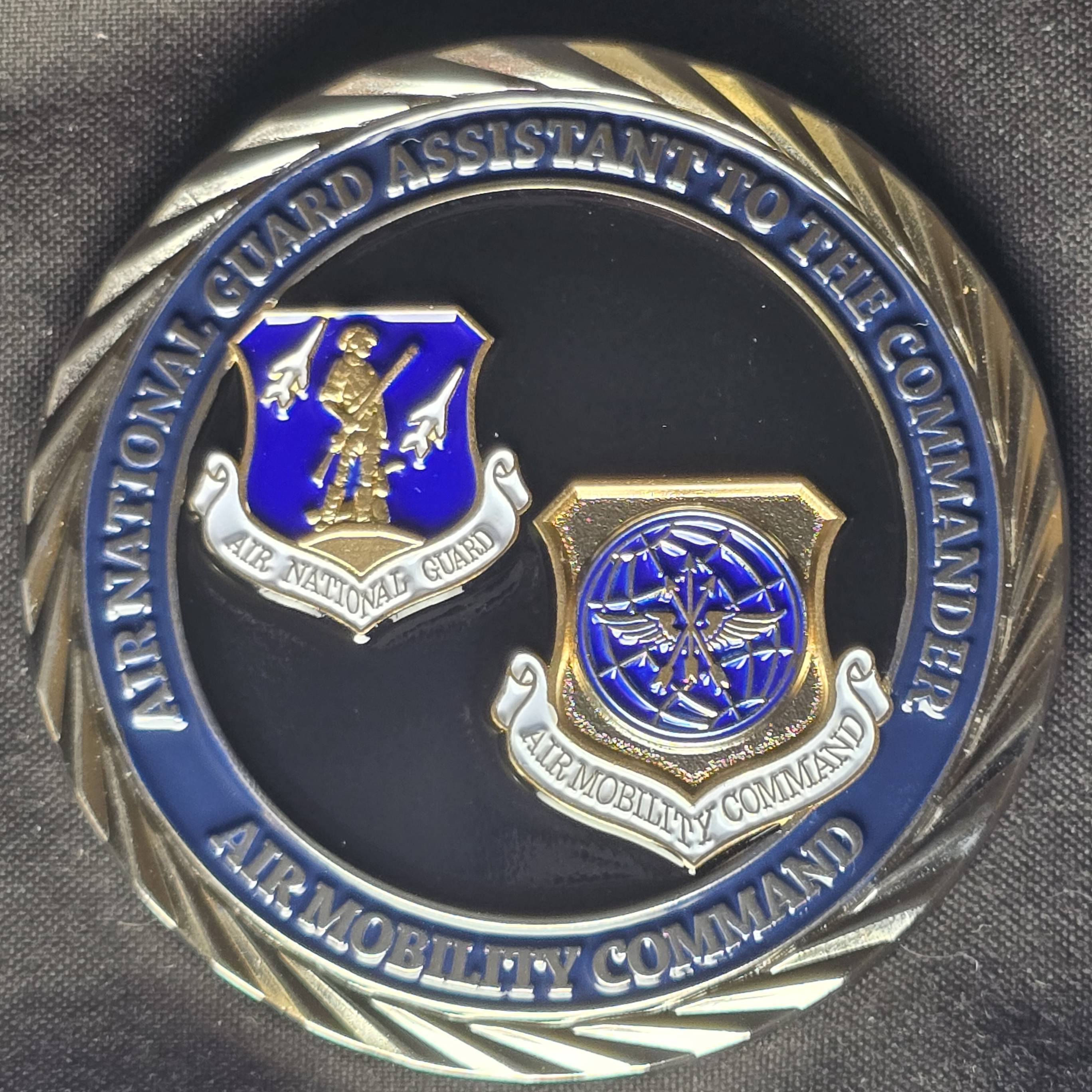 Air National Guard assistant to the commander air mobility command 2 star Major Gen. Gary, a McCue — back