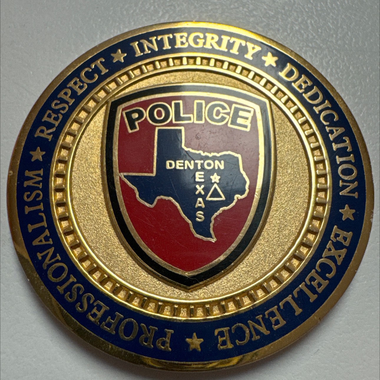 Denton Police Department — back