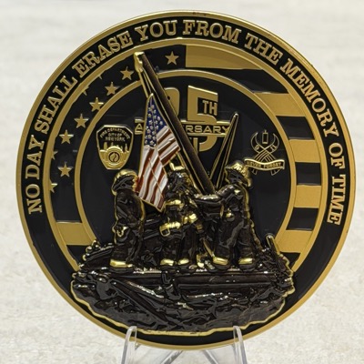 9/11 25th anniversary memorial Mack (gold)