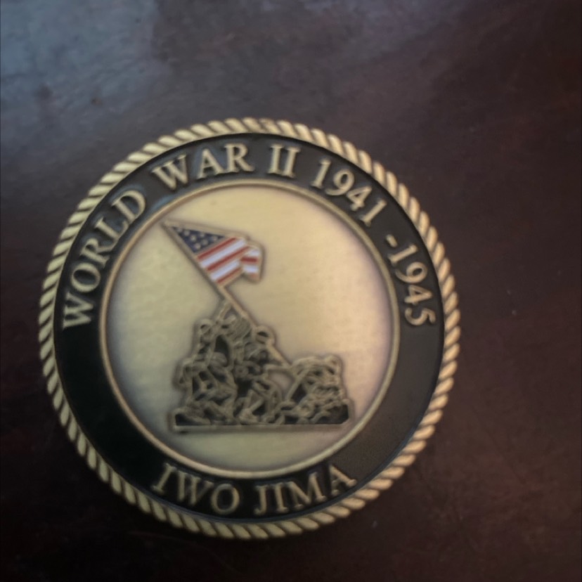 Iwo Jima / WWII Memorial Coin – A Story of Eternal Respect and Marine Legacy — back