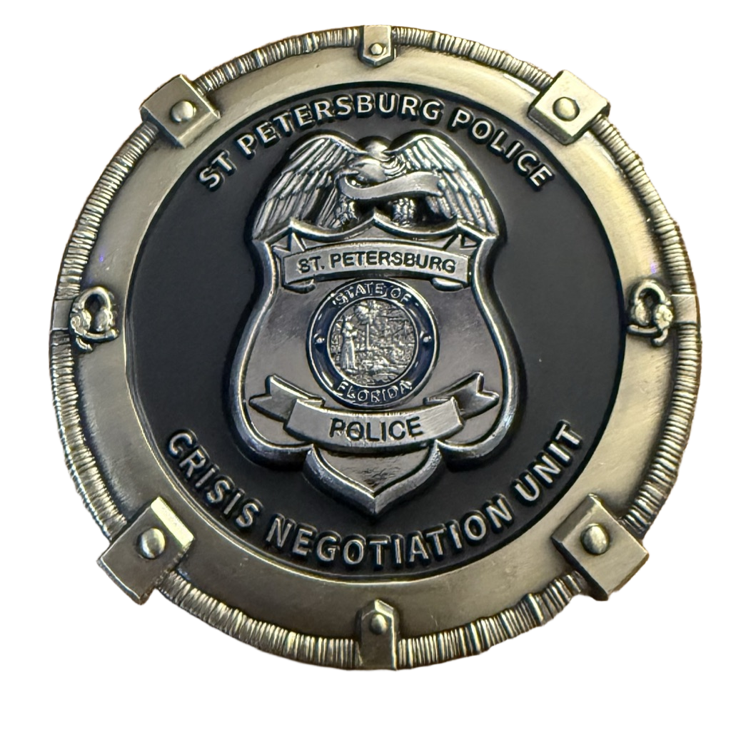 St. Petersburg, FL Police Department Crisis Negotiation Unit — front