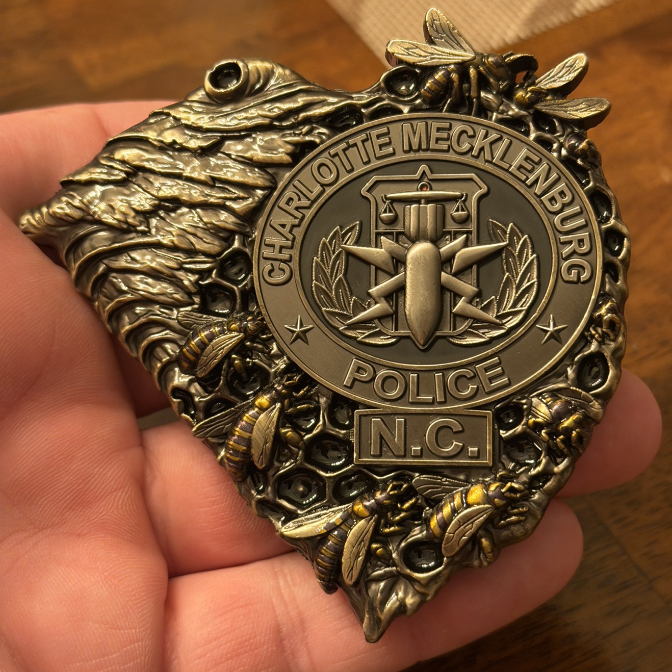 Charlotte-Mecklenburg Police Bomb Squad Frag Mack — front