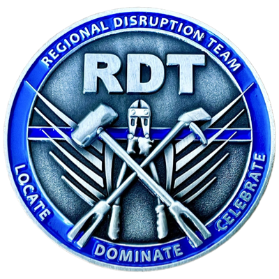 ERSOU Regional Disruption Team Challenge Coin