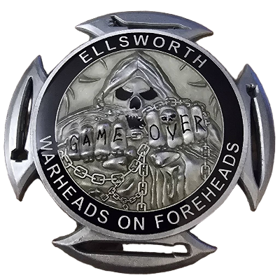 Ellsworth Game Over Challenge Coin