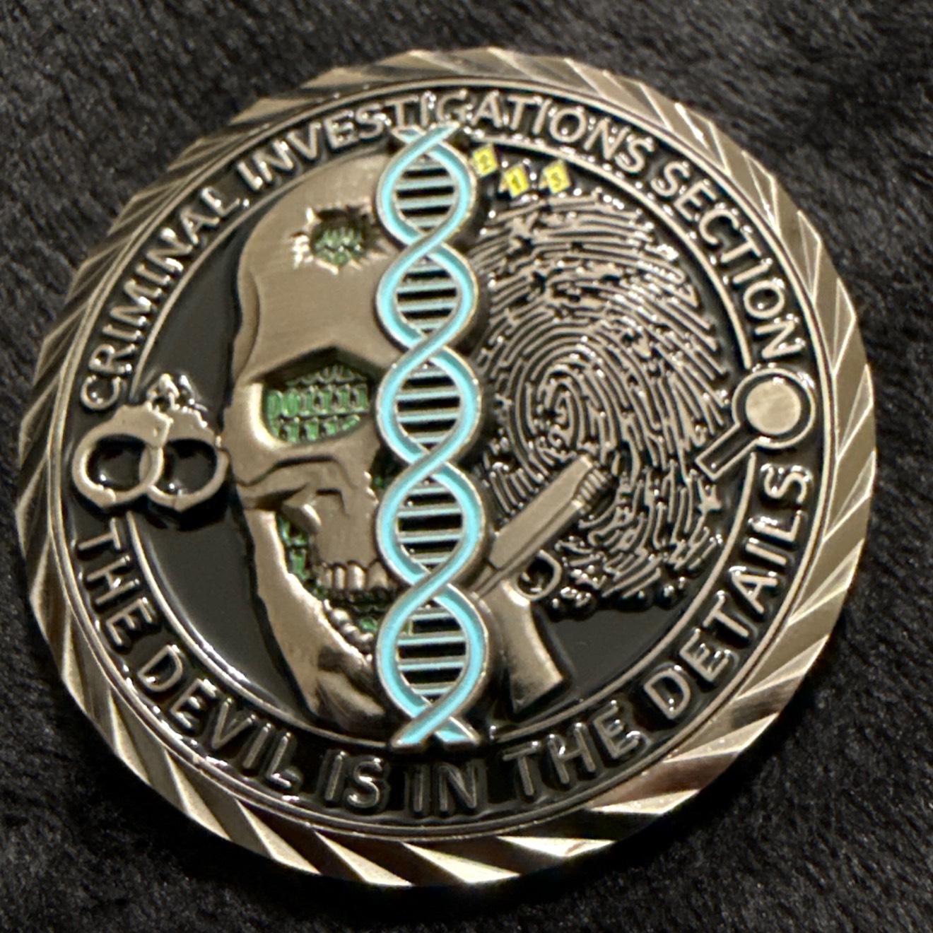 Punta Gorda Police Department Criminal Investigations Section — back