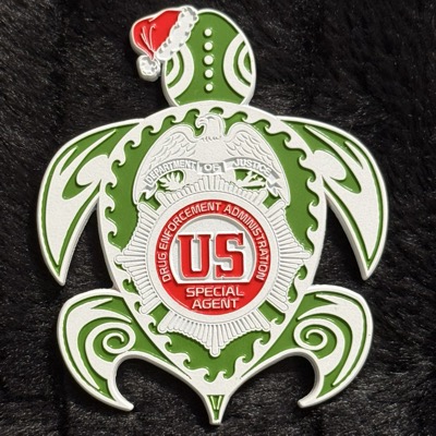 DEA West Palm Beach District Office Turtle (Christmas Variant)