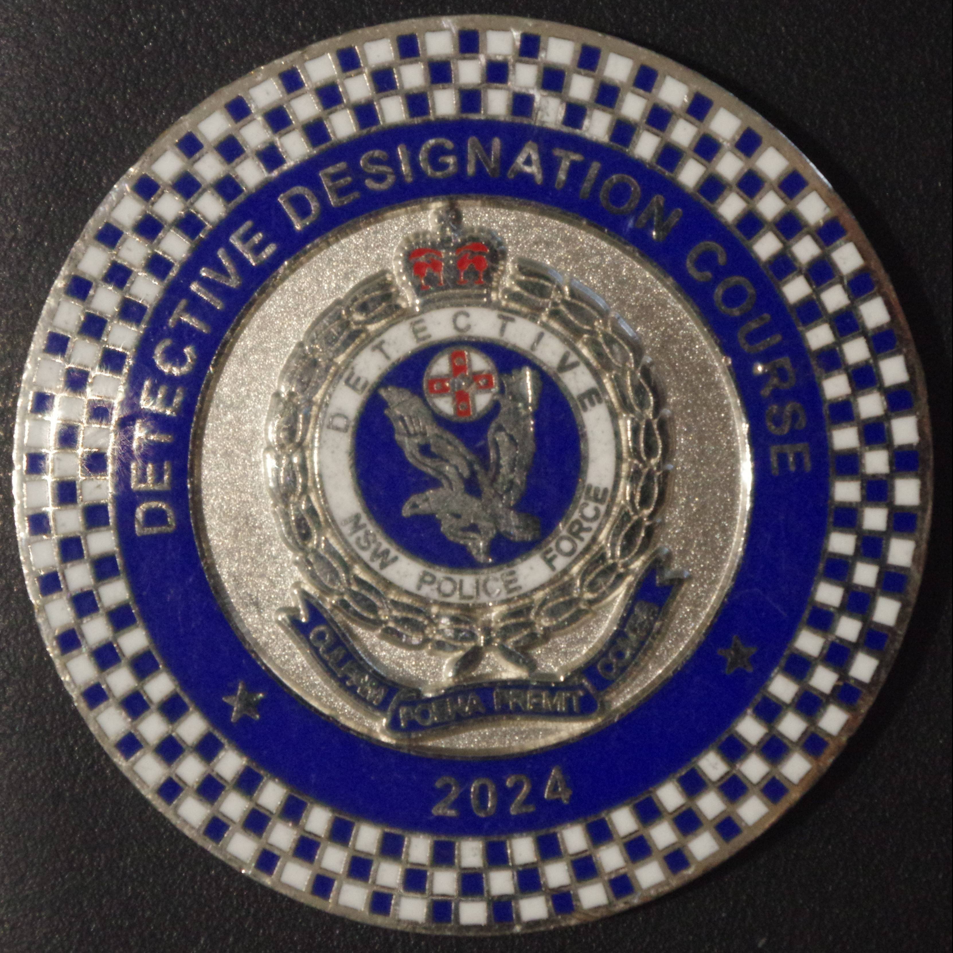 First Police Detective 1827 — back