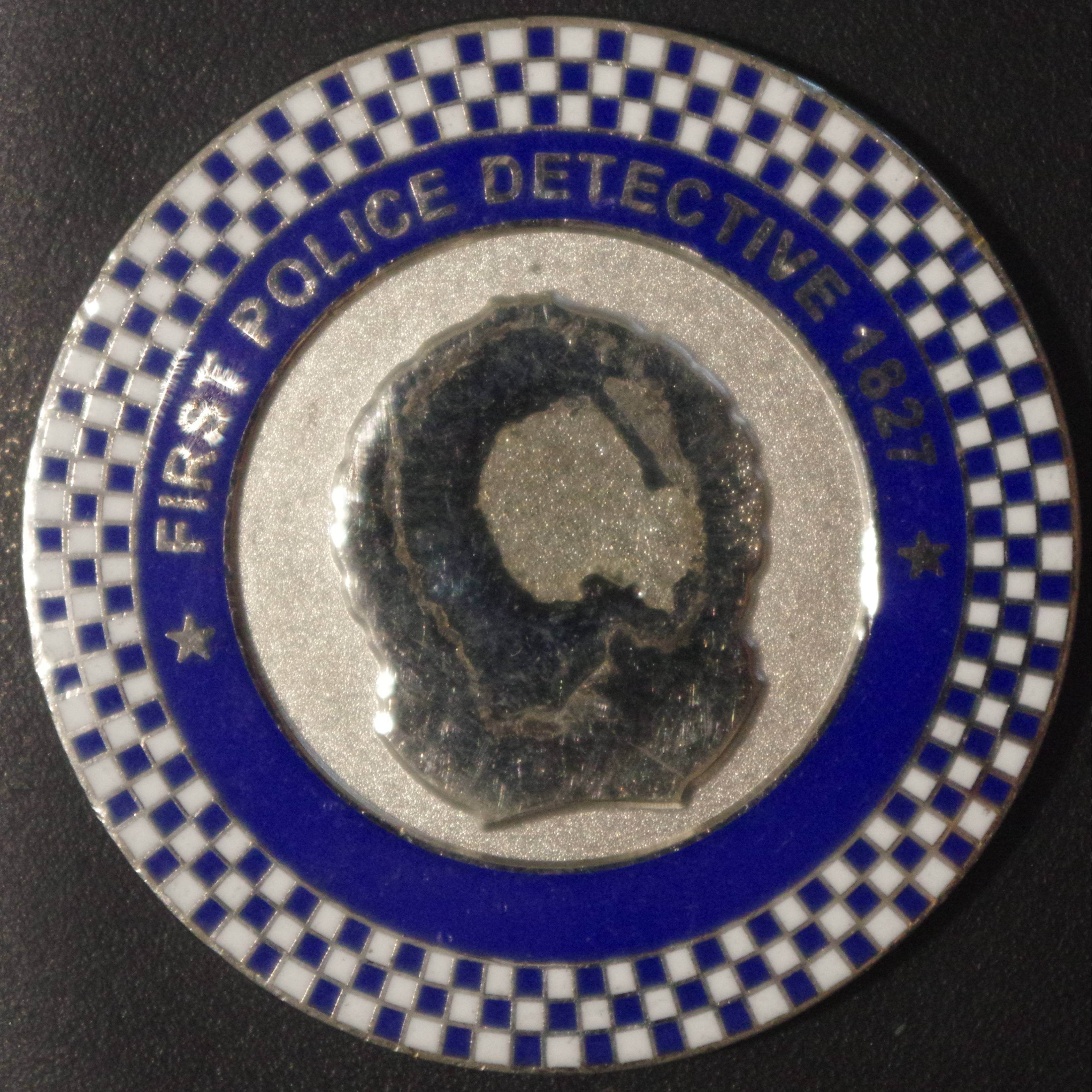 First Police Detective 1827 — front