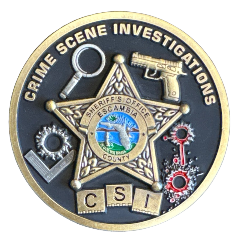 Escambia County Sheriff Crime Scene Unit (Florida) — front