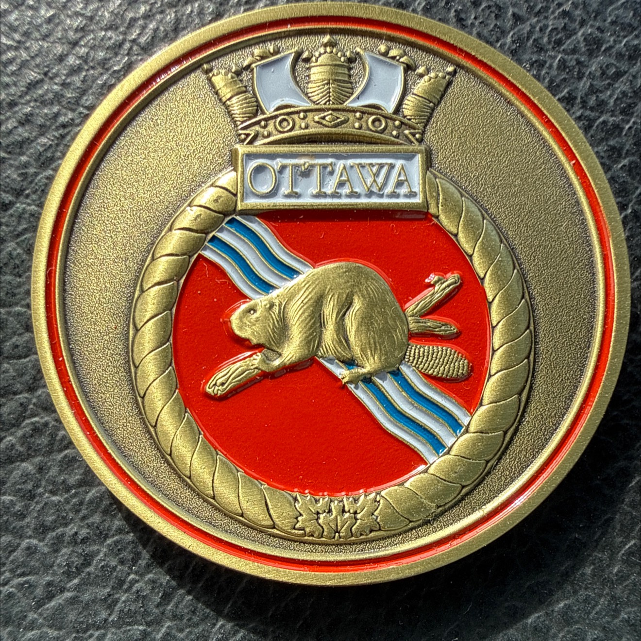 HMCS Ottawa — front