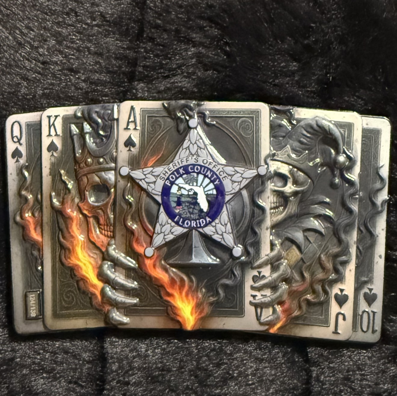 Polk County Sheriff’s Office Royal Flush — front