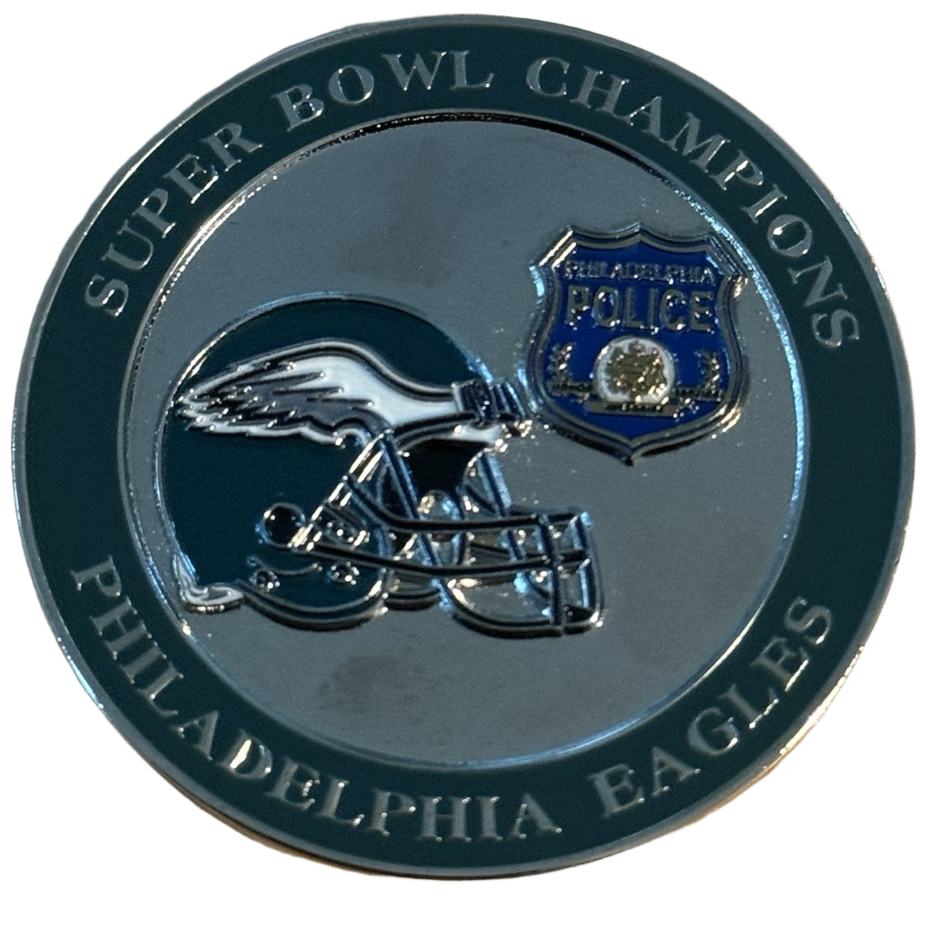 Philadelphia Police Department Super Bowl LII Champions — front