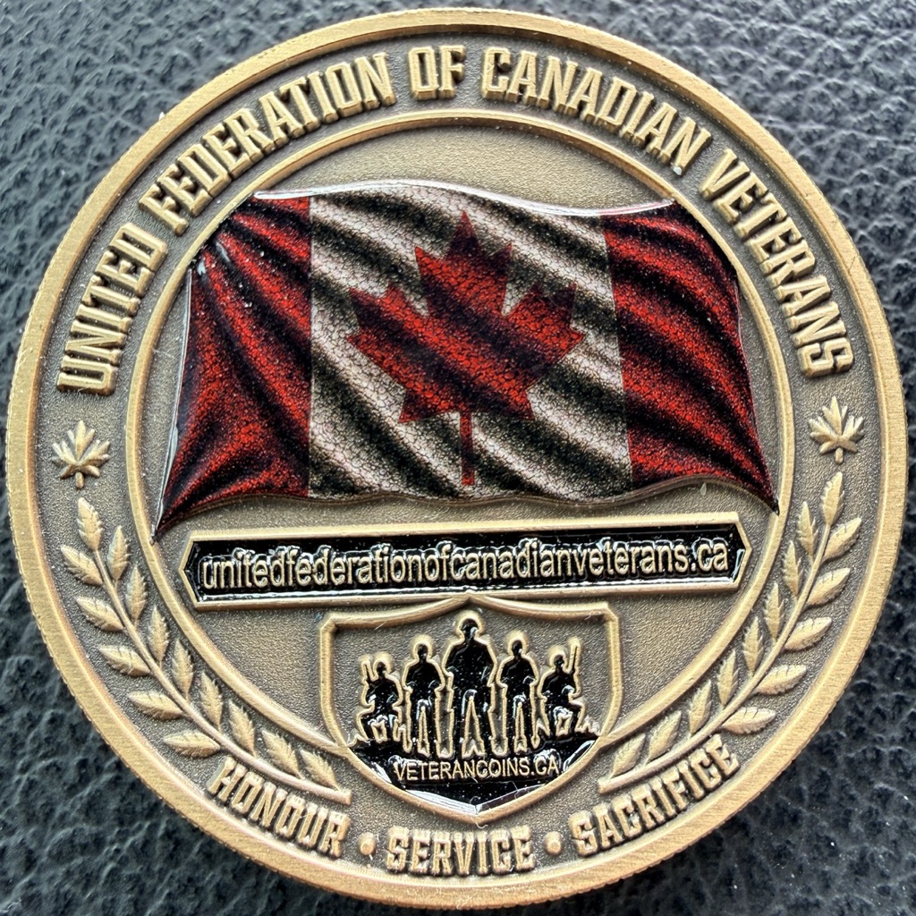 United Federation of Canadian Veteran — back