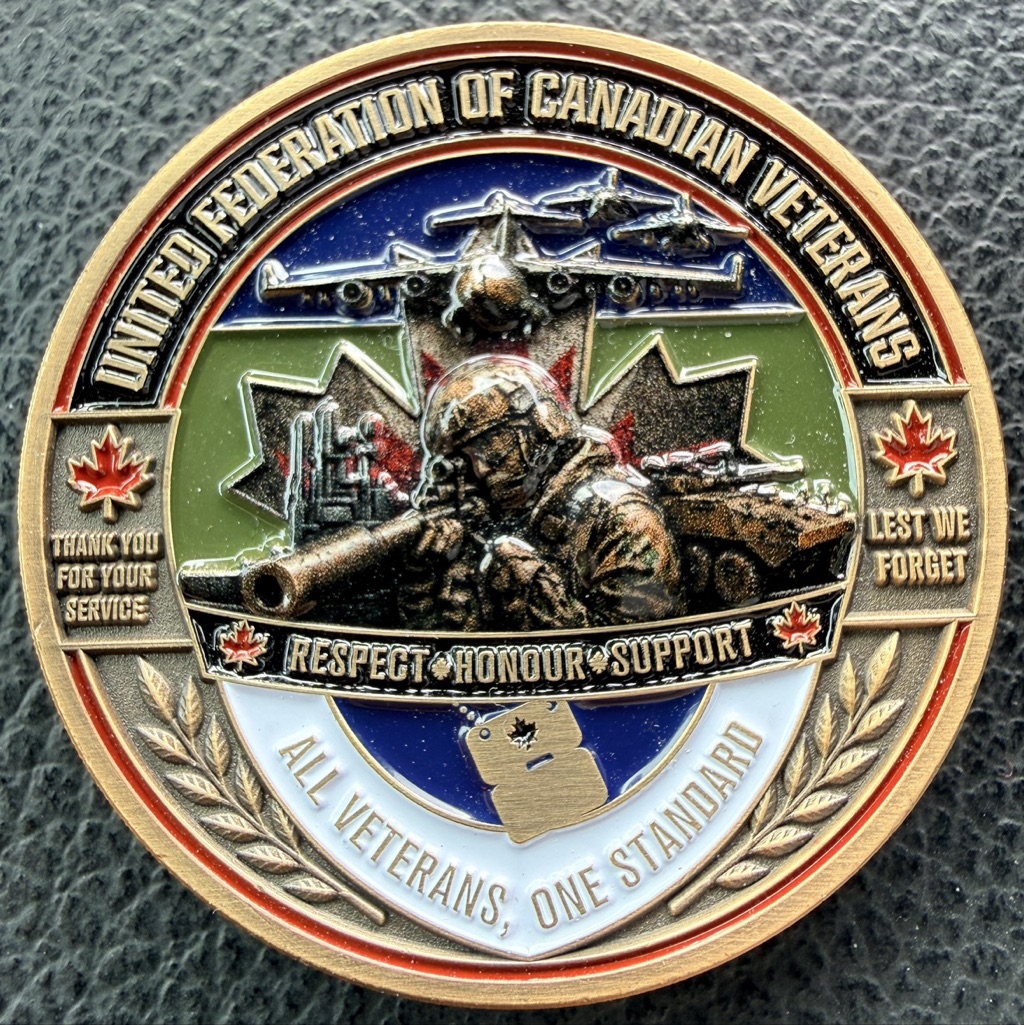 United Federation of Canadian Veteran — front