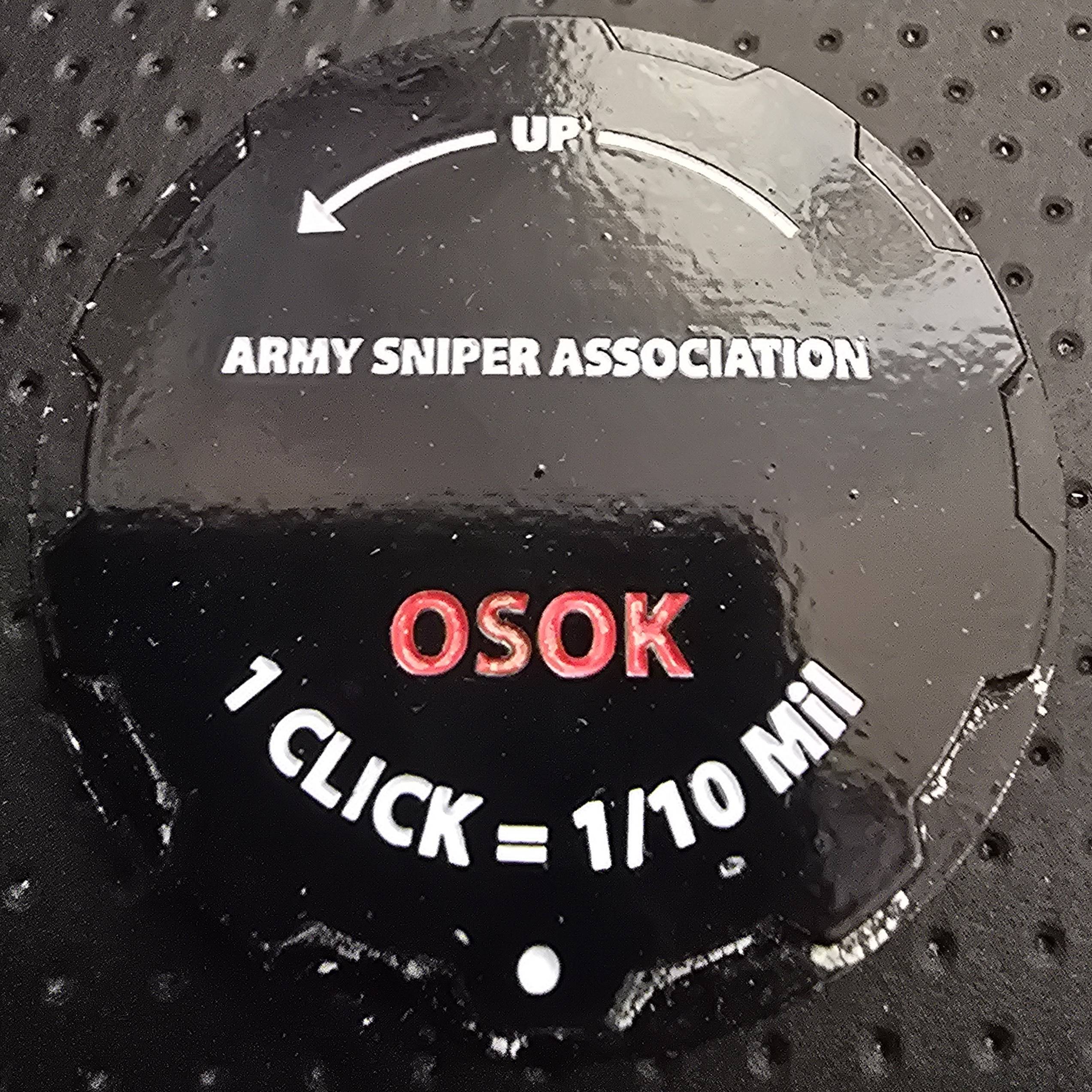 Army sniper association one shot one kill — front