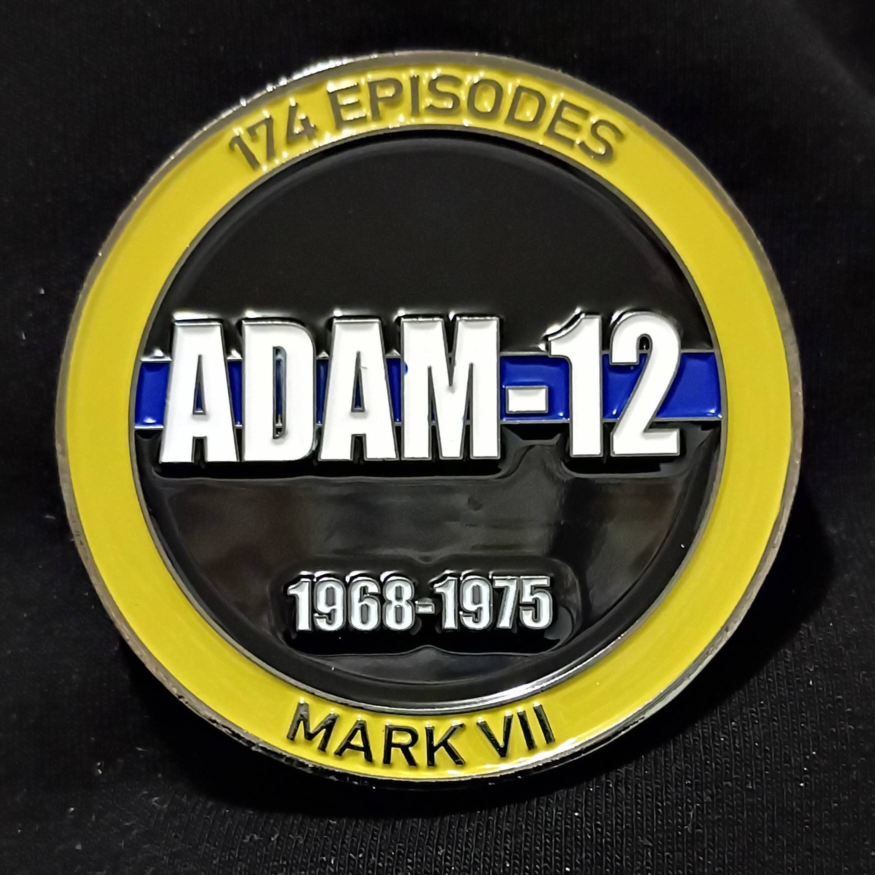 Adam-12 Mark VII Challenge Coin — front
