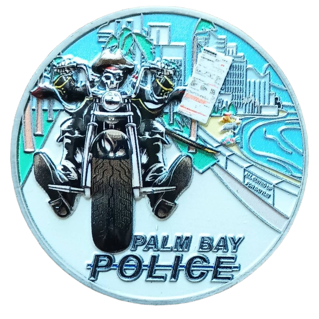 Palm Bay Police Department Motors THI — back