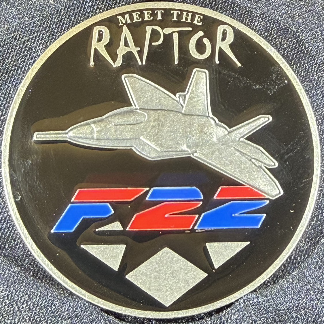 U.S.A.F.  F-22 — front