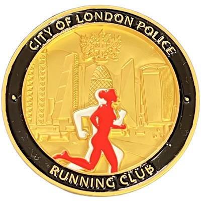 City of London Police Running Club Challenge Coin