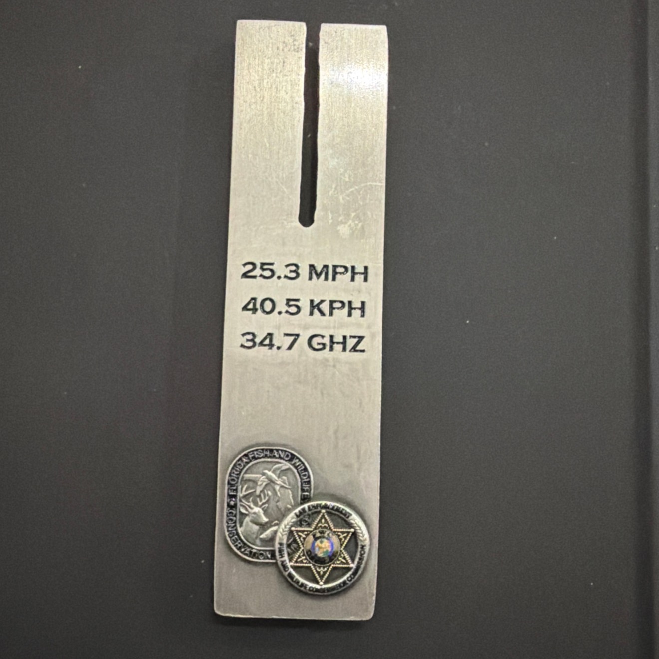 Nickel Tuning Fork — back