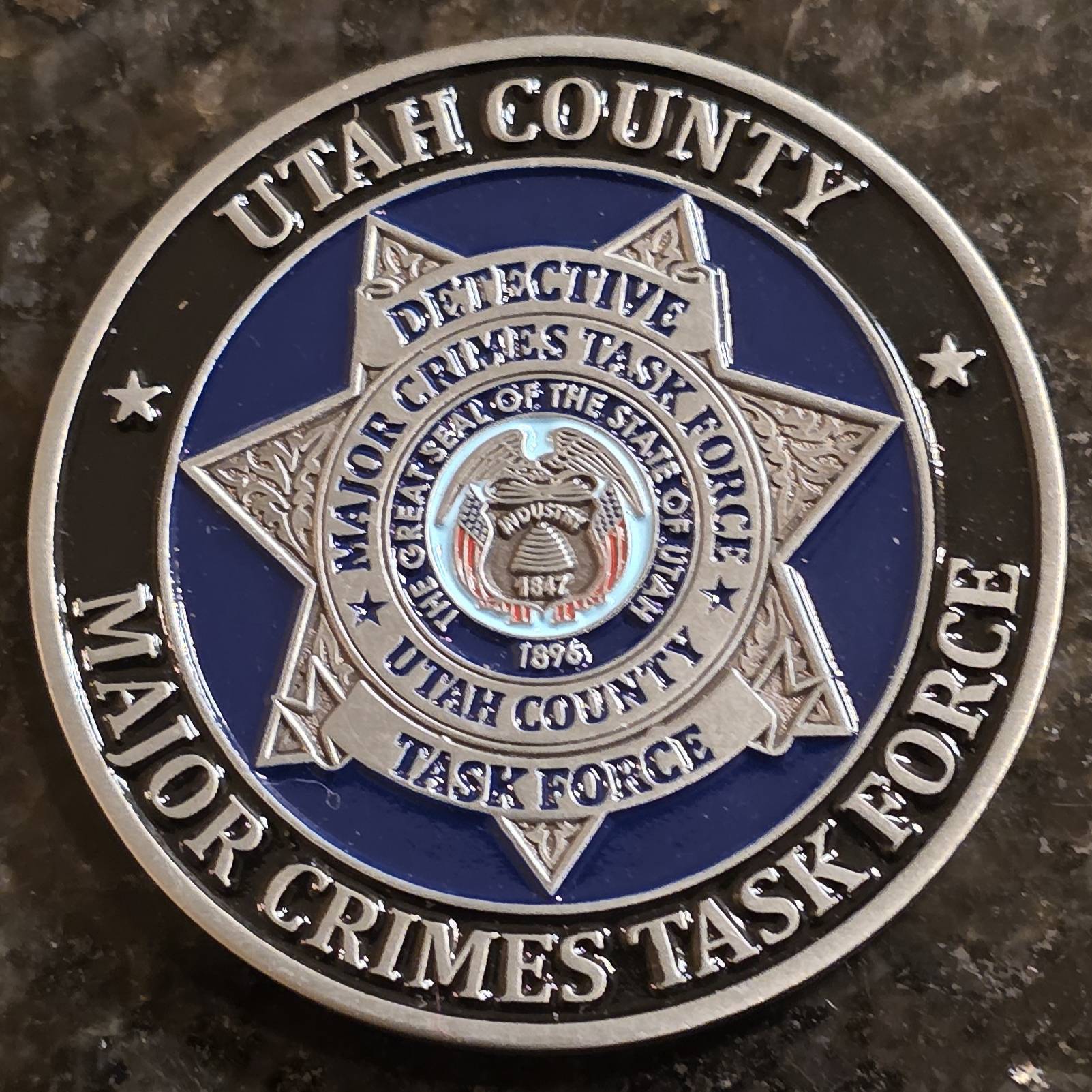 Utah County Sheriff's Office — back