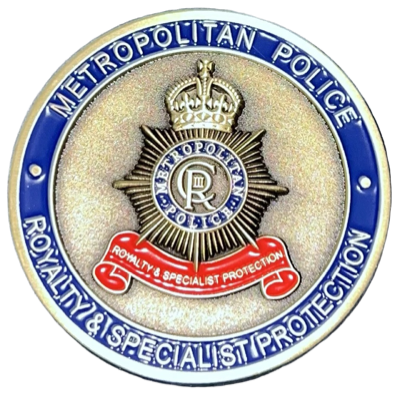 Metropolitan Police Royalty & Specialist Protection POTUS State Visit Challenge Coin