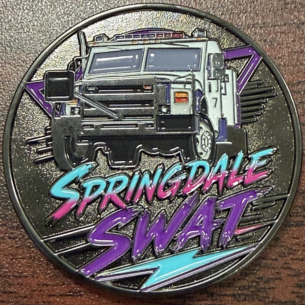 Springdale PD SWAT — back