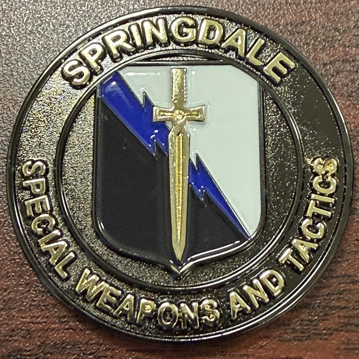 Springdale PD SWAT — front