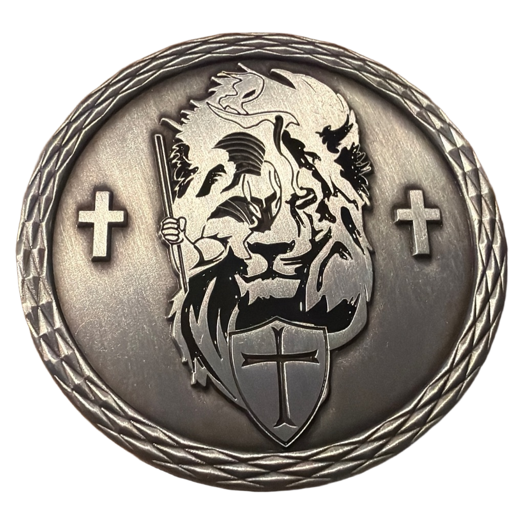 RCSD Chaplain Coin — back