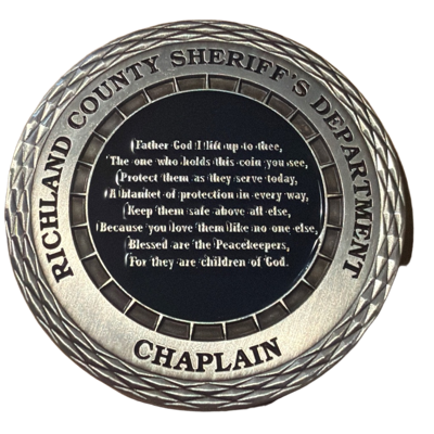 RCSD Chaplain Coin