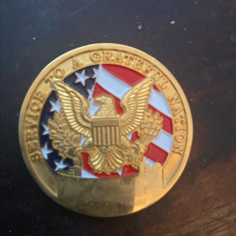 USMC Veteran Coin – A Story of Lifelong Pride and Service — back