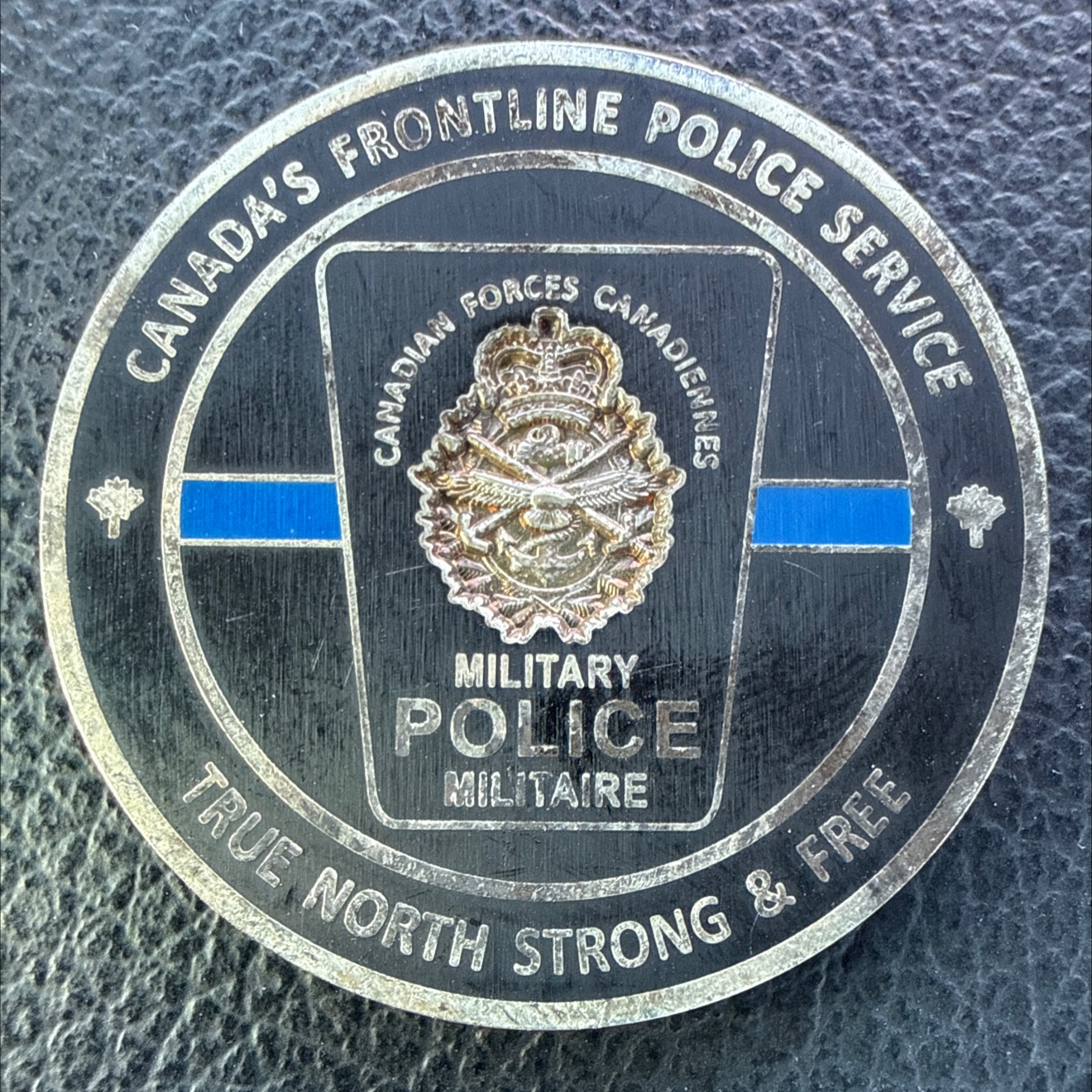 Military Police Canada — back