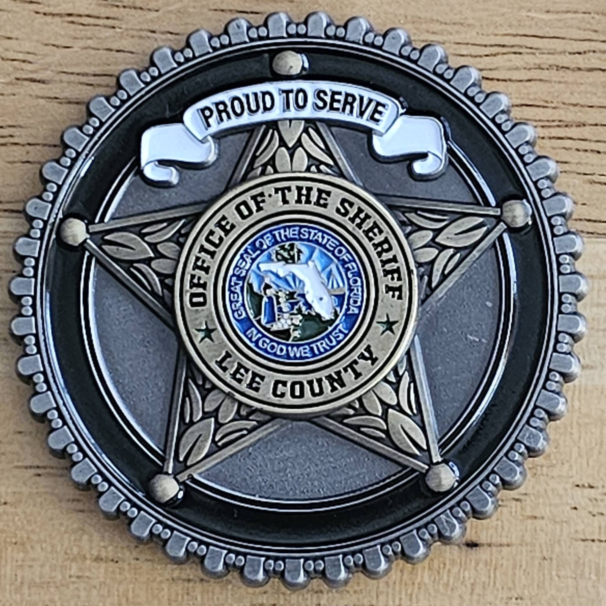 Lee County Sheriff's Office  Keeping Paradise Safe — front