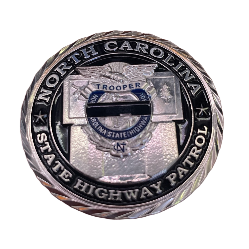 NCSHP Fallen Trooper Memorial Coin — front