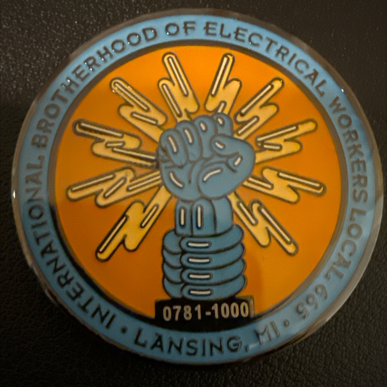 LU 665 #781/1000 — back