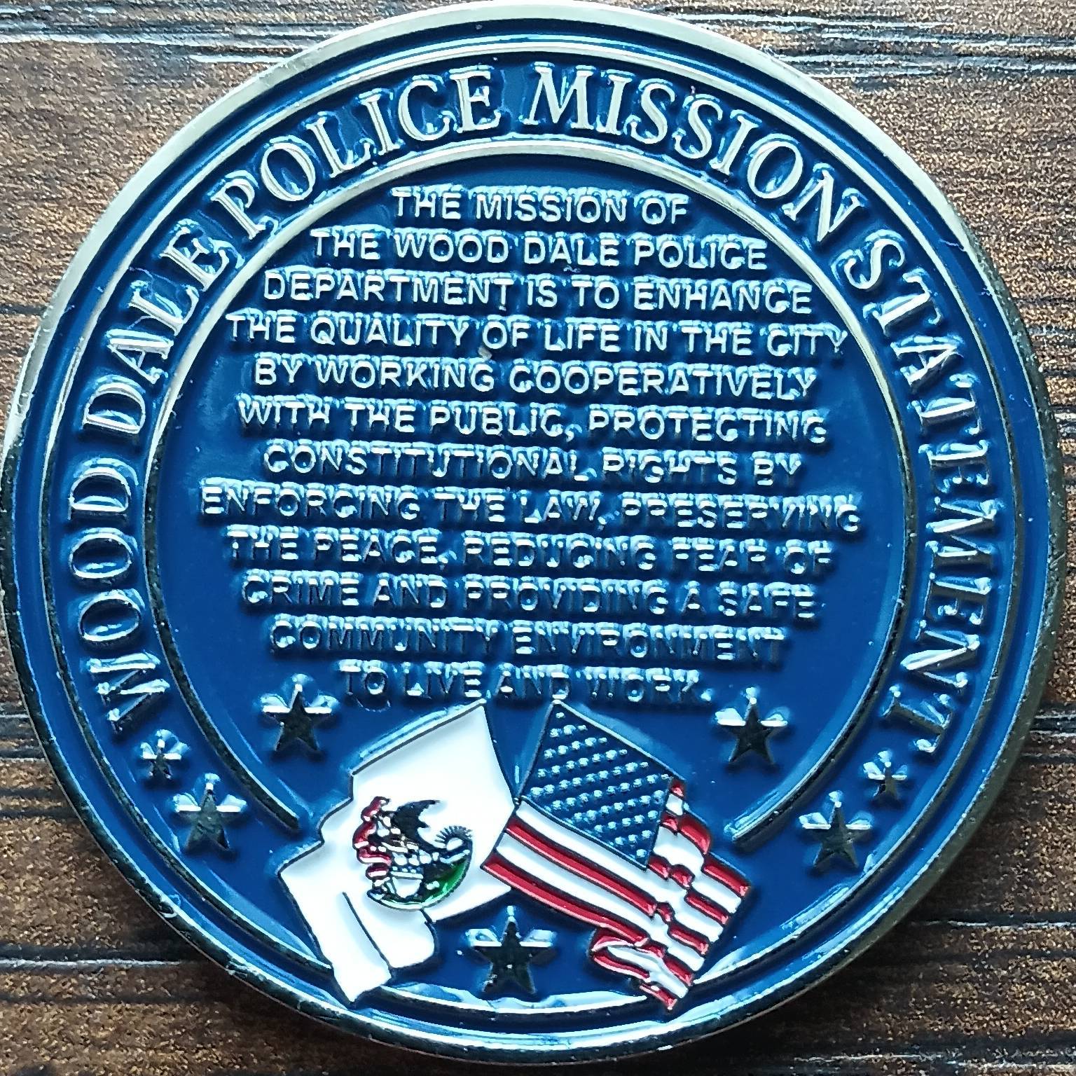 Wood Dale Police Department — back