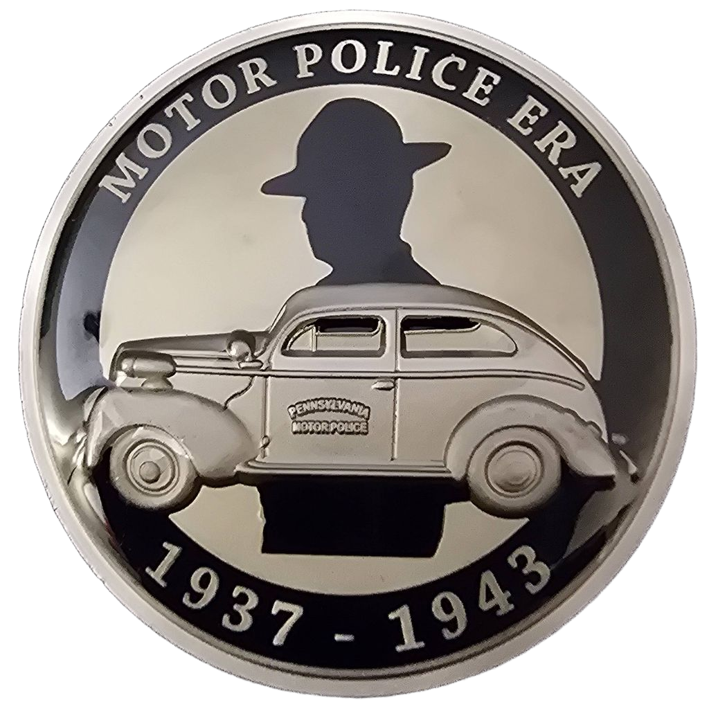Pennsylvania state police motor police — back
