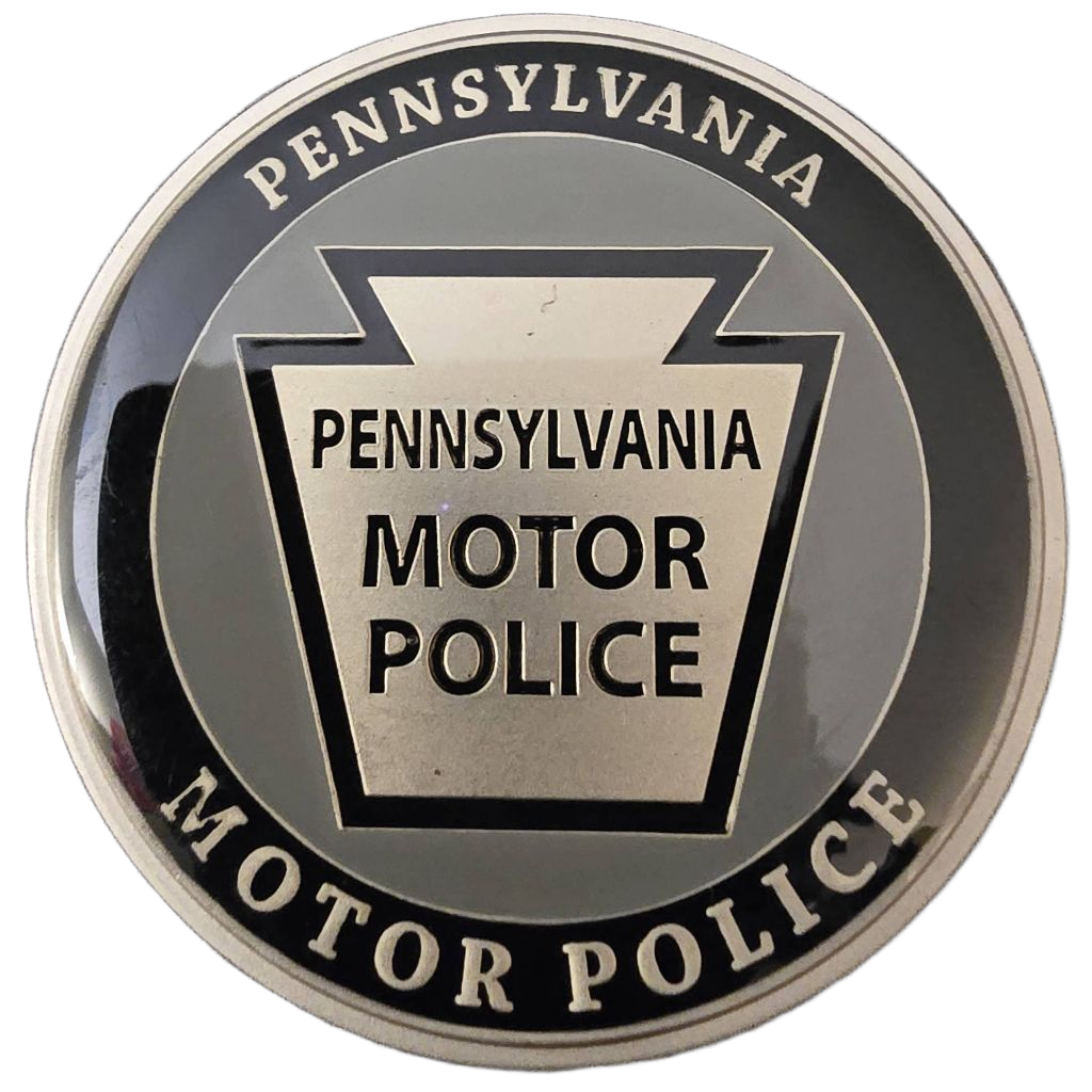 Pennsylvania state police motor police — front