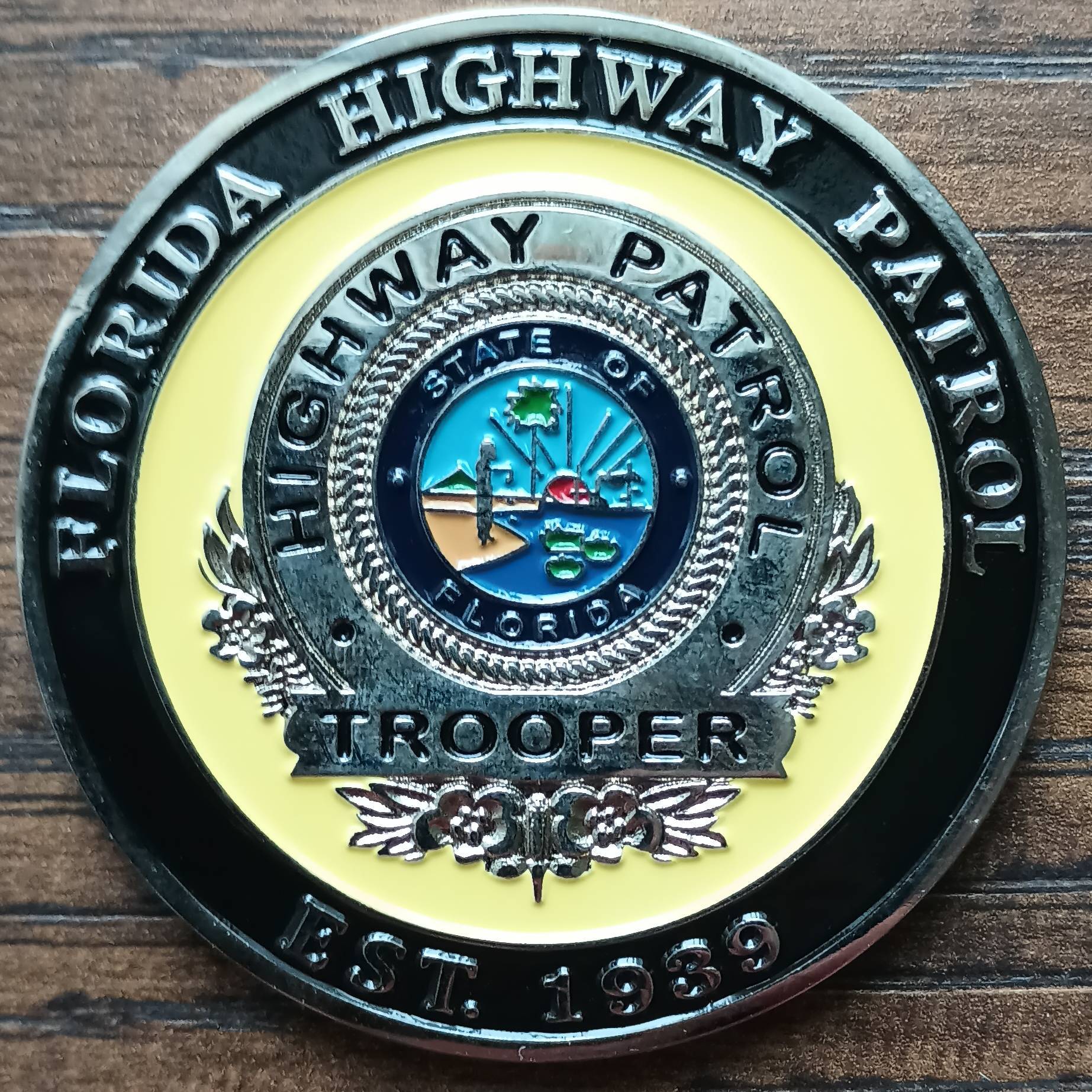 Florida Highway Patrol — back