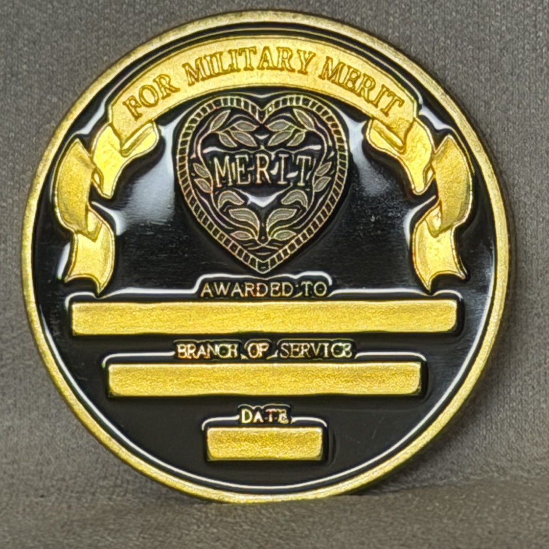 Medal — back