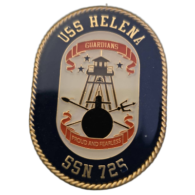 USS Helena SSN-725 Challenge Coin