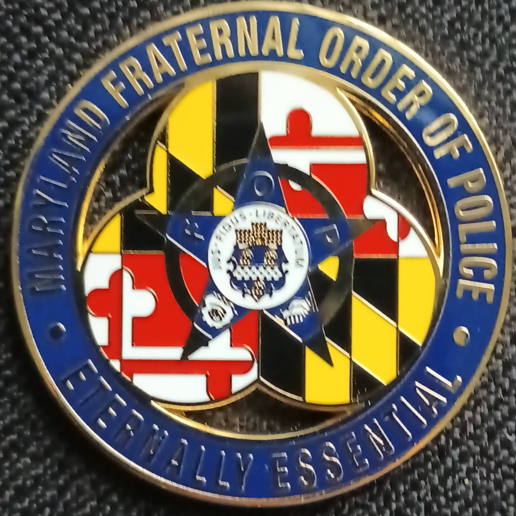 Maryland Fraternal Order of Police Covid-19 — front