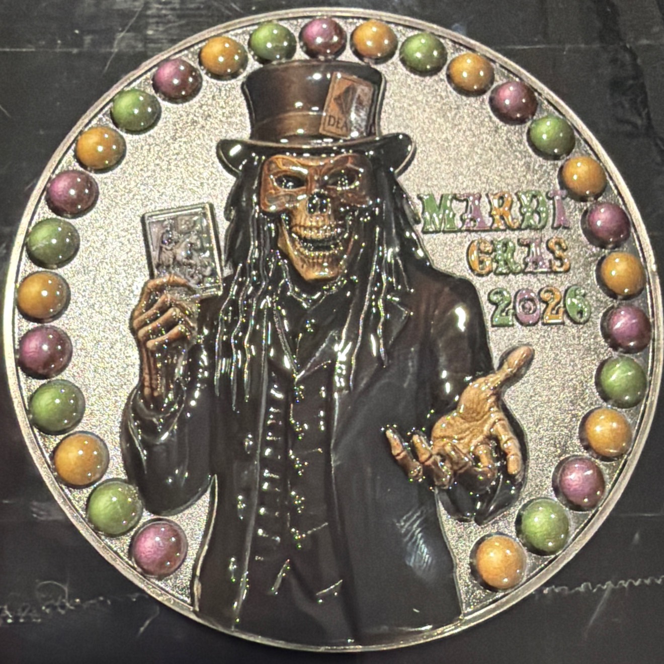 Universal Orlando Mardi Gras 2026 — front